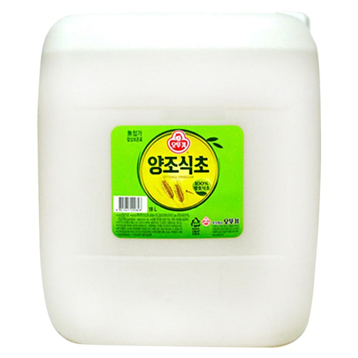 오뚜기 양조식초 18L, 1개 대표 이미지 - 식초 추천