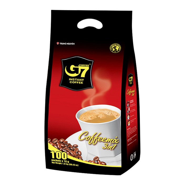 G7 3in1 커피믹스, 16g, 100개 대표 이미지 - g7 커피 추천