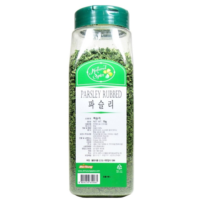내츄럴스파이스 파슬리, 70g, 1개 대표 이미지 - 향신료 추천