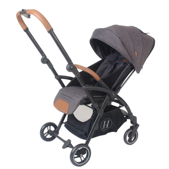 헤라시스 엣지 기내반입 양대면 휴대용유모차, 차콜 그레이 대표 이미지 - 기내반입 유모차 추천