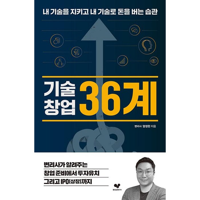 기술창업 36계:내 기술을 지키고 내 기술로 돈을 버는 습관, 좋은습관연구소, 엄정한 대표 이미지 - 좋은습관연구소 추천