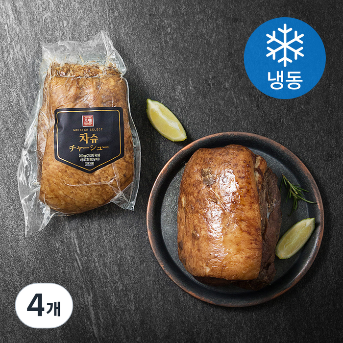 오뗄 차슈 (냉동), 700g, 4개 대표 이미지 - 차슈 추천