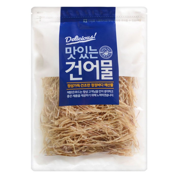 해맑은푸드 얇은쥐포채, 400g, 1개 대표 이미지 - 진미채 추천