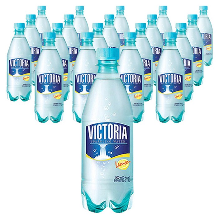 웅진 빅토리아 탄산수 레몬향, 500ml, 20개 대표 이미지 - 스파클링 음료수 추천