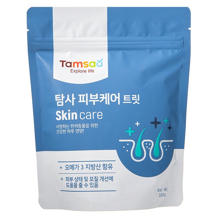 탐사 강아지 뉴트리션 트릿 피부케어 영양제, 1개 대표 이미지 - 강아지 영양제 추천