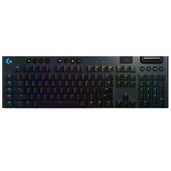 로지텍 G913 무선 게이밍 키보드 Tactile, 혼합색상, 일반형 대표 이미지 - 기계식 풀배열 키보드 추천