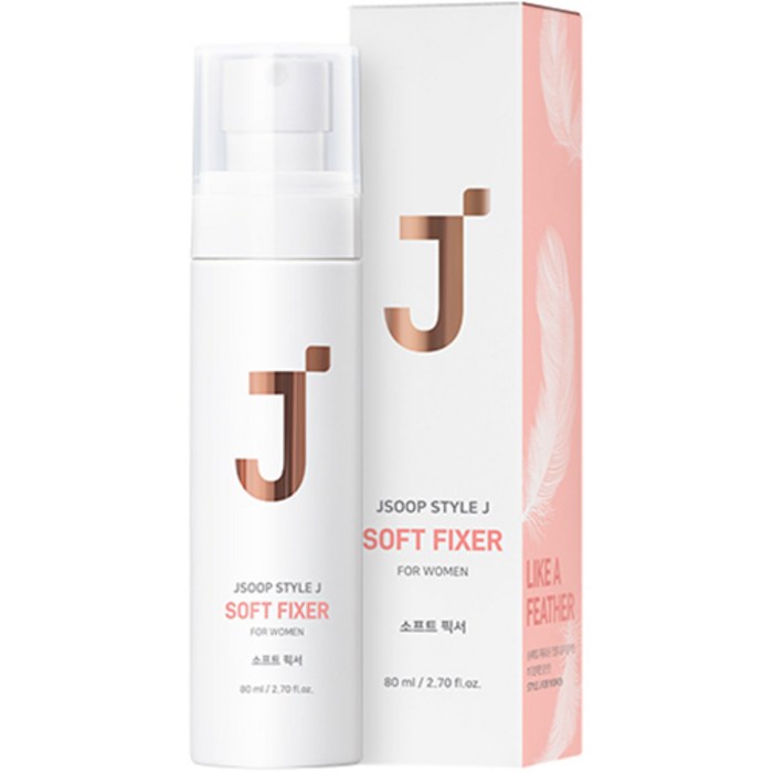 제이숲 스타일제이 소프트 픽서 볼륨 헤어 스프레이, 80ml, 1개 대표 이미지 - 헤어스타일 추천