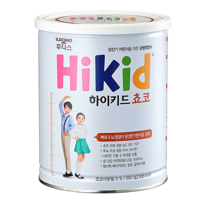 일동후디스 하이키드 쵸코, 코코아맛, 1캔 대표 이미지 - 이유식 추천