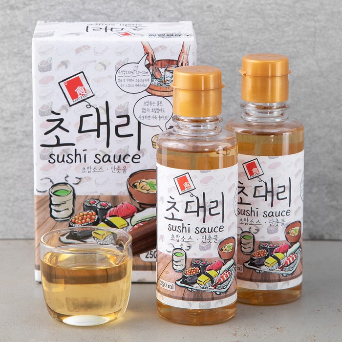 카쿠카쿠 초대리 소스, 500ml, 1개 대표 이미지 - 초밥 재료 추천