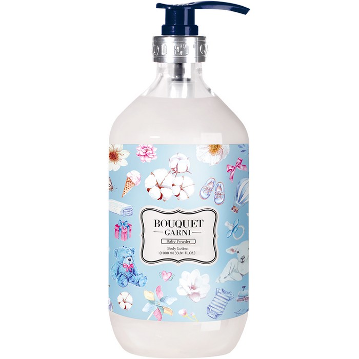 부케가르니 바디로션 베이비파우더, 1000ml, 1개 대표 이미지 - 부케가르니 추천