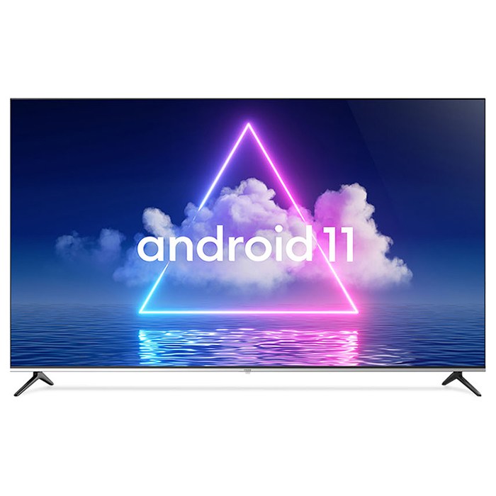 프리즘 안드로이드11 4K UHD google android TV, 165.1cm, A6511, 벽걸이형, 방문설치 대표 이미지 - 스마트TV 추천