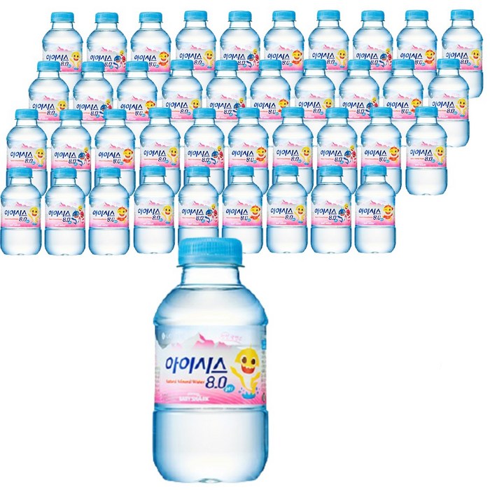 아이시스 8.0 생수, 200ml, 40개 대표 이미지 - 생수 싼 거 추천