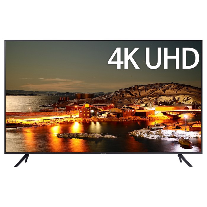 삼성전자 Crystal UHD TV, 176cm(70인치), KU70UA7000FXKR, 스탠드형, 방문설치 대표 이미지 - 안방 TV 추천