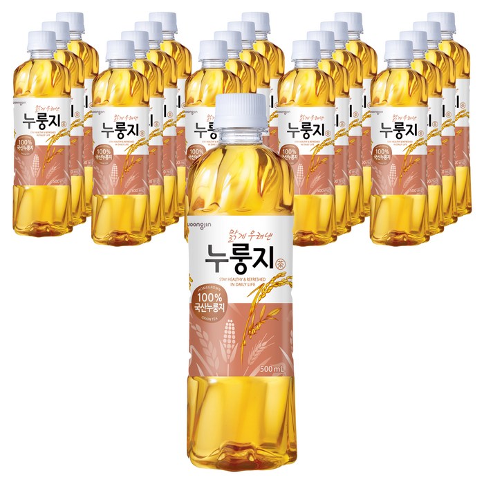 웅진 맑게우려낸 누룽지차, 500ml, 20개 대표 이미지 - 사무실 음료 추천