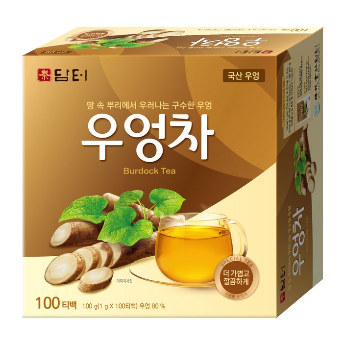 담터 우엉차, 1g, 100개입 대표 이미지 - 다이어트 차 추천