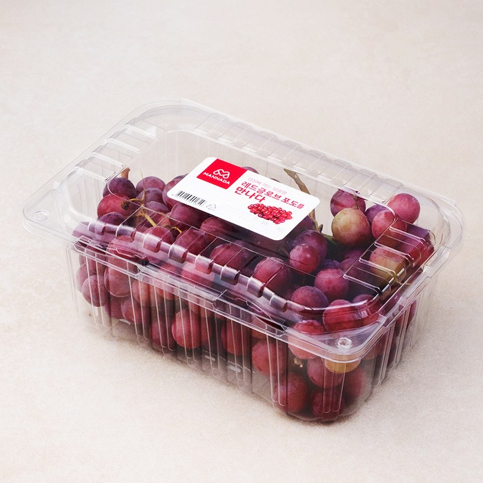 만나다 칠레 레드글로브 포도, 1.8kg, 1팩 대표 이미지 - 포도 추천