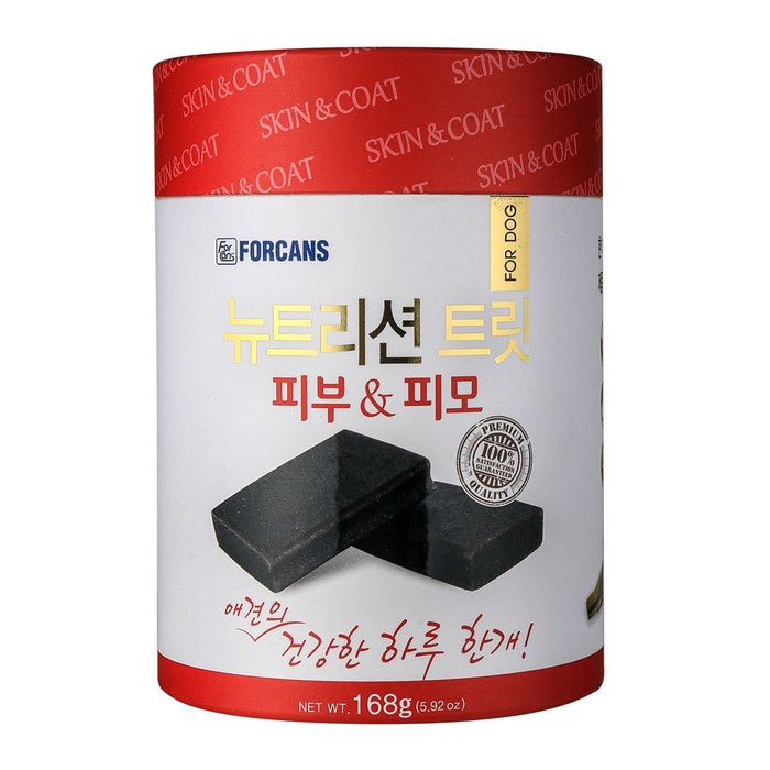 포켄스 강아지 영양제 뉴트리션 트릿, 피부&피모, 1개 대표 이미지 - 강아지 영양제 추천