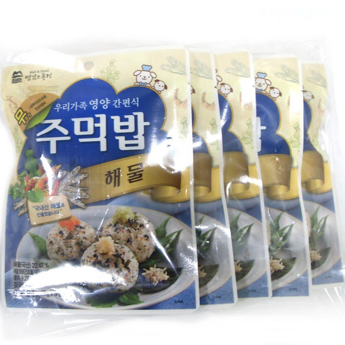 맛있는풍경 주먹밥 해물, 24g, 5개 대표 이미지 - 주먹밥 추천