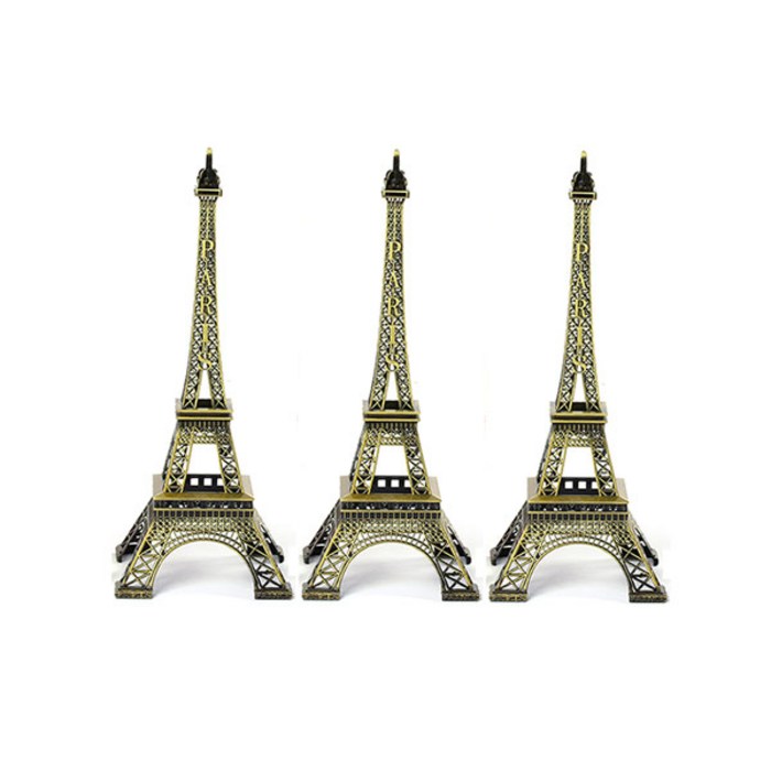 에이비엠 에펠탑 미니어처 13cm 3p, 혼합 색상 대표 이미지 - 에펠탑 추천