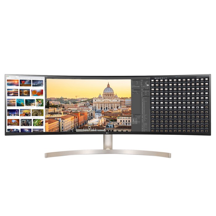 LG전자 124.46cm DQHD 울트라와이드 모니터, 49WL95CWE 대표 이미지 - LG IPS 패널 모니터 추천