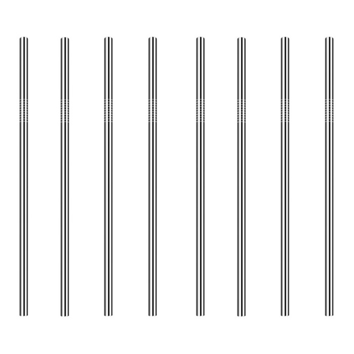 아이메이트 스테인레스 빨대 일자형, 8개입, 1개 대표 이미지 - 스테인레스 빨대 추천