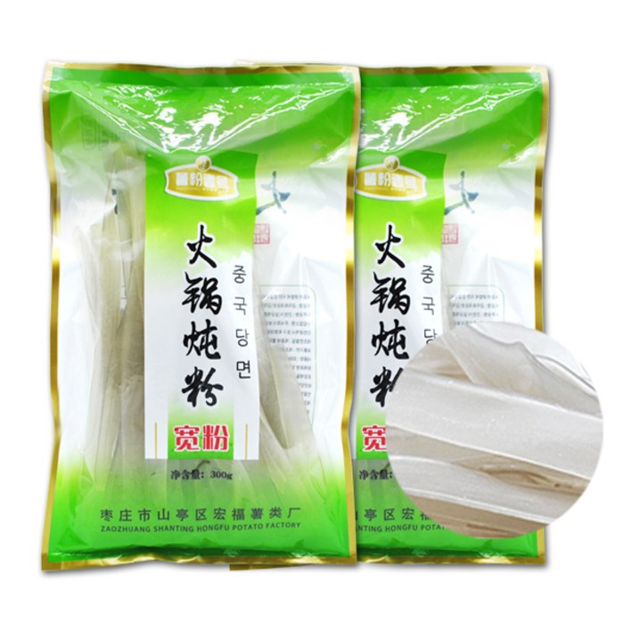 슈팬 감자 넙적당면, 300g, 2개 대표 이미지 - 중국 당면 추천
