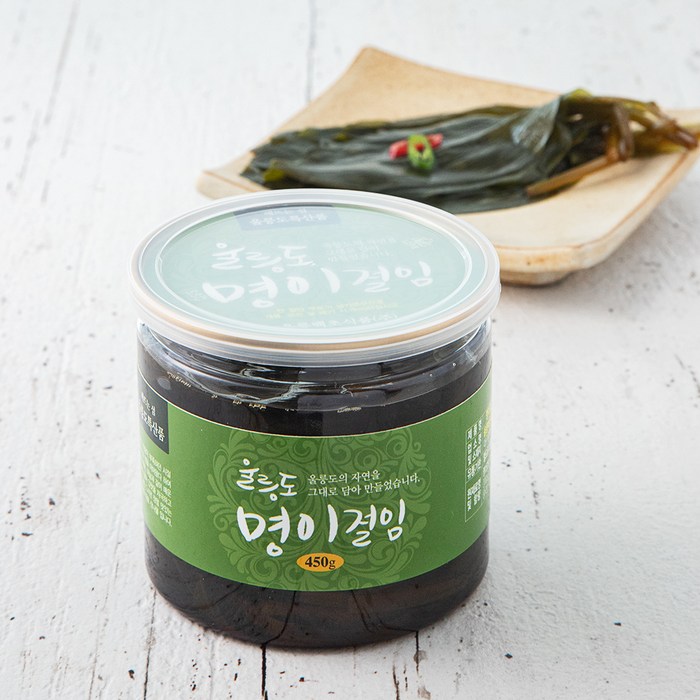 울릉도 명이절임, 450g, 1개 대표 이미지 - 명이나물 반찬 추천