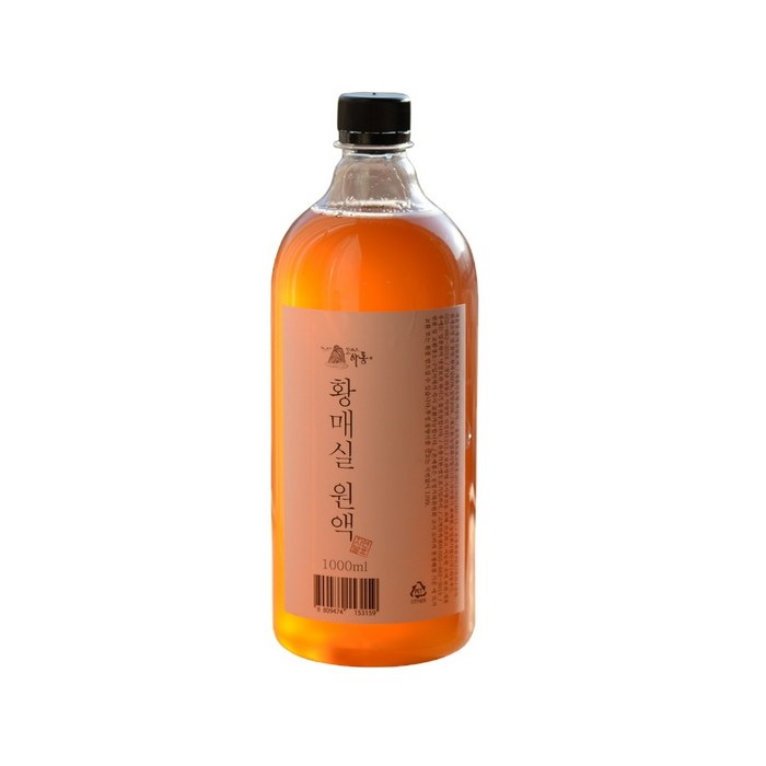 하동권여사 3년숙성 황매실 발효액, 1000ml, 1개 대표 이미지 - 식초 추천