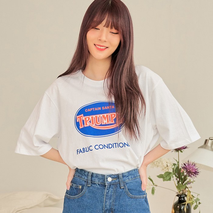  대표 이미지 - 오버핏 반팔티 추천
