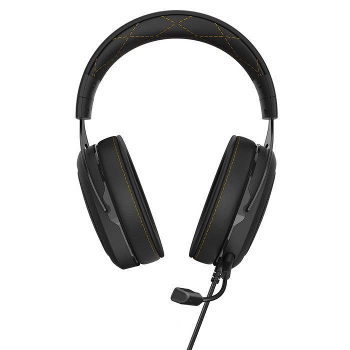 커세어 HS60 PRO 서라운드 7.1채널 게이밍 헤드셋, RDA0015, Yellow 대표 이미지 - 커세어 헤드셋 추천