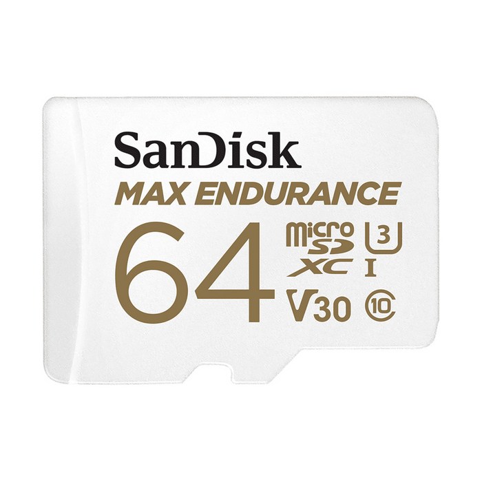 샌디스크 블랙박스전용 마이크로SD 맥스 SDSQQVR, 64GB