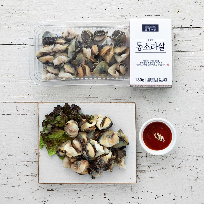 은하수산 쫄깃한 통 소라살 180g + 초고추장 30g, 1팩 대표 이미지 - 은하수산 추천