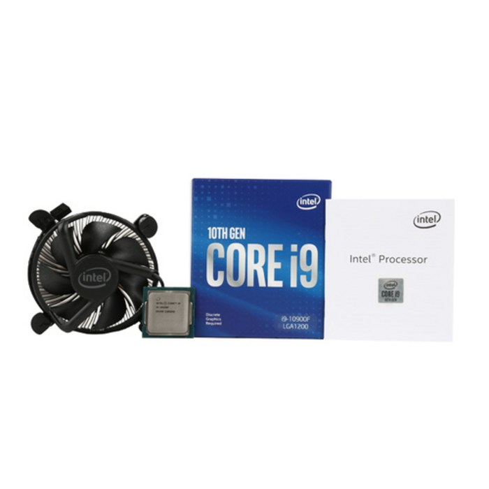 인텔 코어 코멧레이크 S CPU 10세대 i9-10900F 대표 이미지