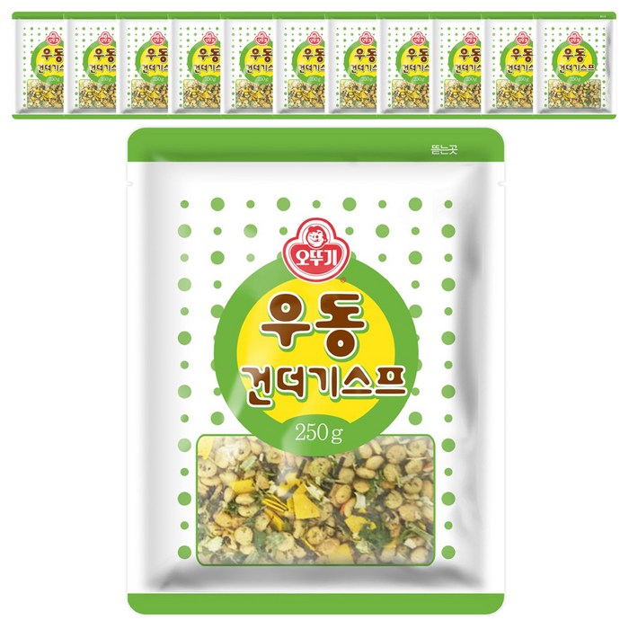 오뚜기 우동 건더기 스프, 250g, 12개 대표 이미지 - 라면 스프 추천