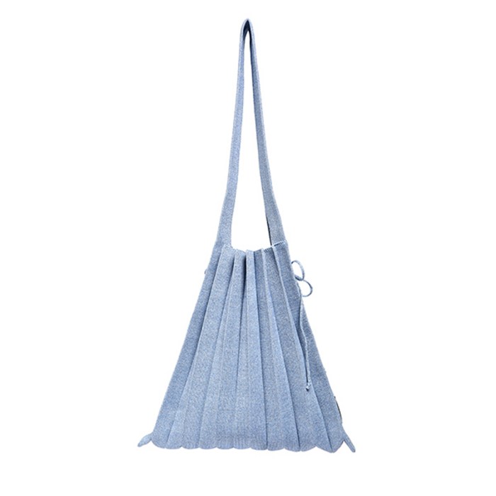 조셉앤스테이시 Lucky Pleats Knit 에코백 대표 이미지 - 조셉앤스테이시 니트백 추천