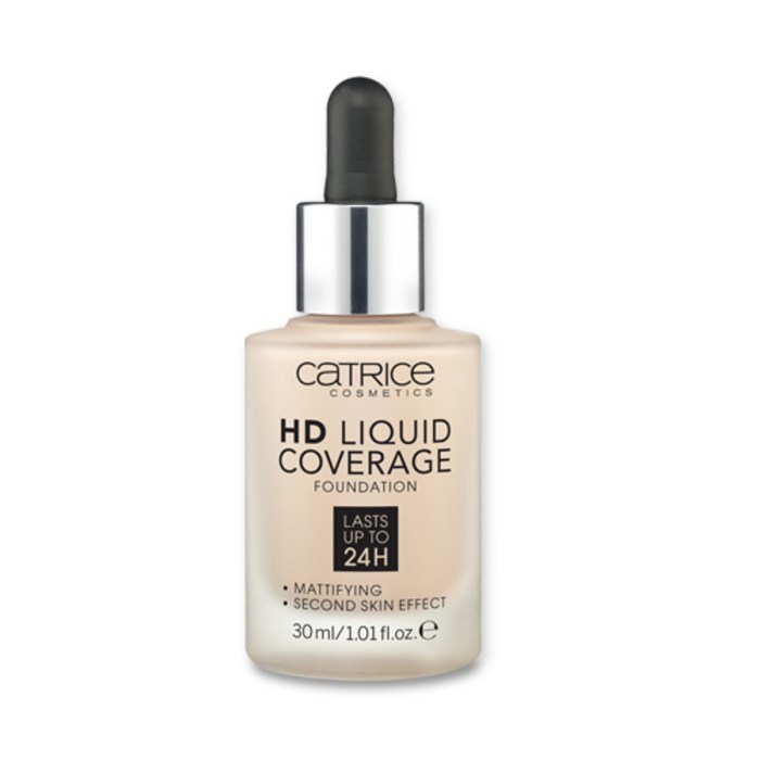 캐트리스 HD 리퀴드 커버리지 파운데이션 30ml, 010 라이트베이지, 1개 대표 이미지 - 리퀴드 파운데이션 추천