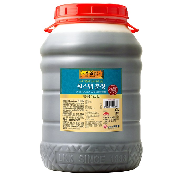 이금기 원스텝 춘장, 7.3kg, 1개 대표 이미지 - 이금기 소스 추천