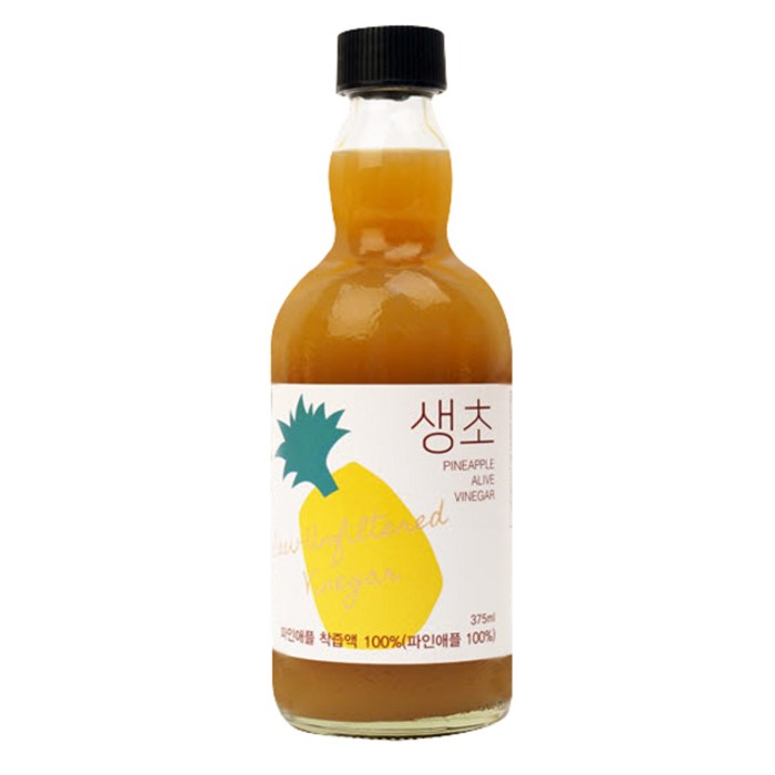 생초 파인애플, 375ml, 1개 대표 이미지 - 감귤초 추천