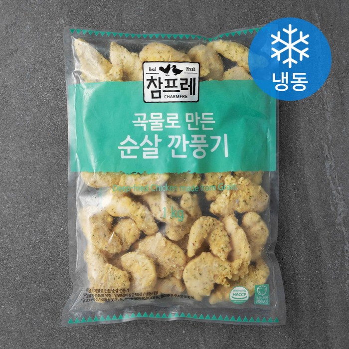 참프레 곡물로 만든 순살 깐풍기 (냉동), 1kg, 1개 대표 이미지 - 깐풍기 추천