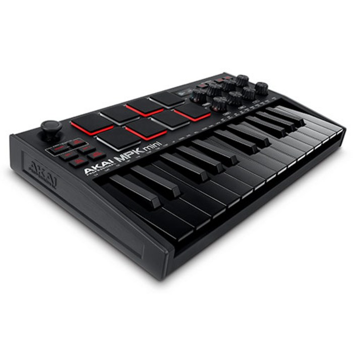 AKAI MPK Mini MK3 블랙 아카이 USB 마스터키보드 대표 이미지 - 전자키보드 추천