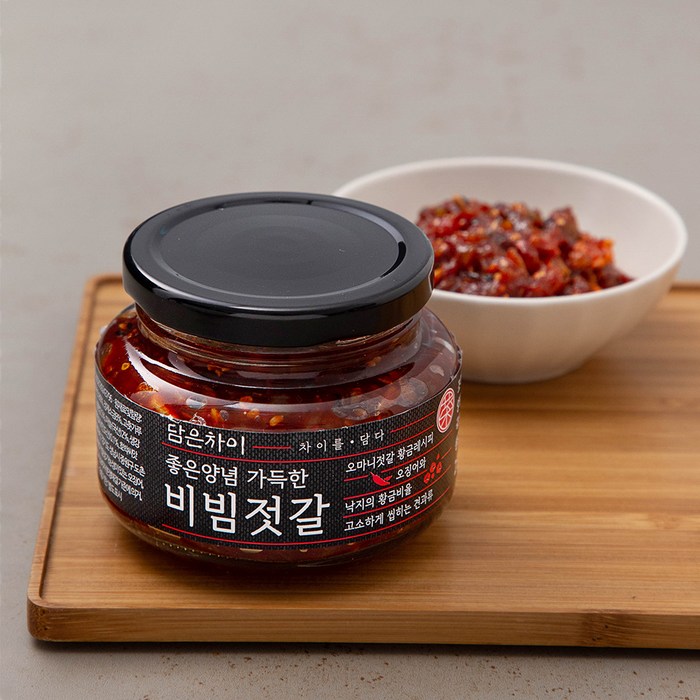 담은차이 좋은양념 가득한 비빔젓갈, 250g, 1개 대표 이미지 - 낙지젓 추천