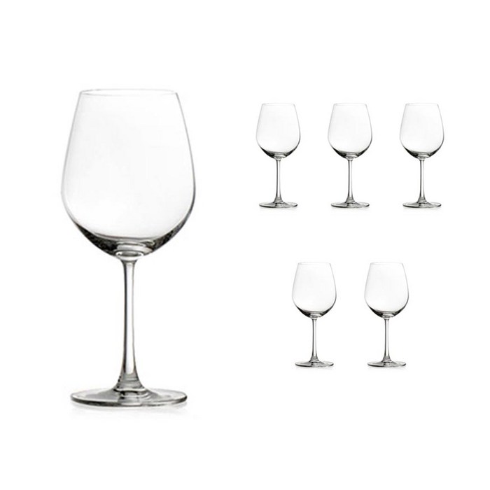 오션글라스 메디슨 보르도 와인잔, 600ml, 6개 대표 이미지 - 오션글라스 와인잔 추천