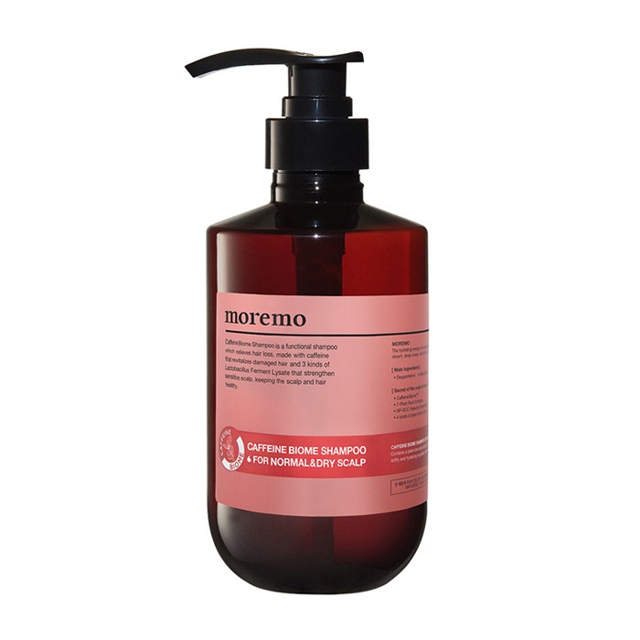 모레모 카페인바이옴 샴푸 중건성용, 500ml, 1개 대표 이미지 - 중건성 샴푸 추천