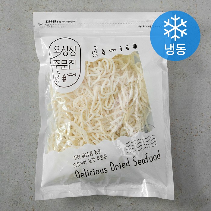 오싱싱 백진미 오징어채 (냉동), 300g, 1개 대표 이미지 - 진미채 추천