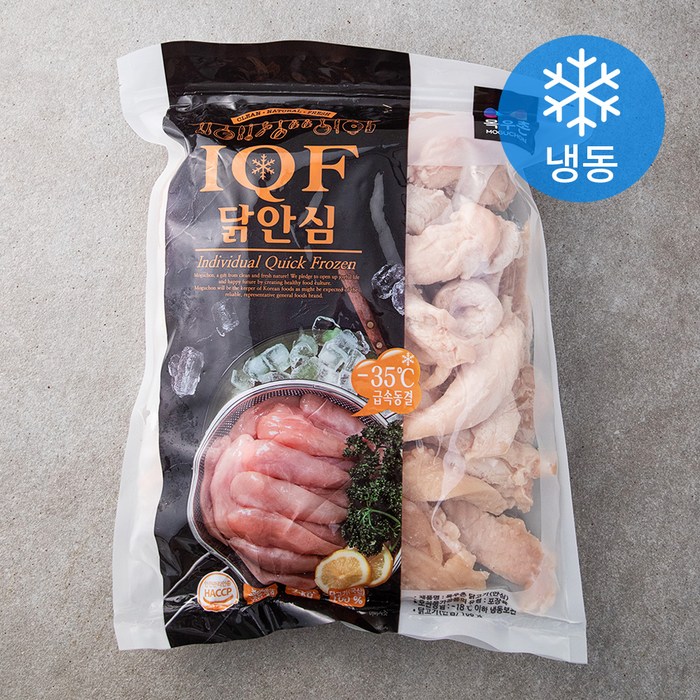 목우촌 IQF 닭안심 (냉동), 2kg, 1개 대표 이미지 - 냉동 닭가슴살 추천