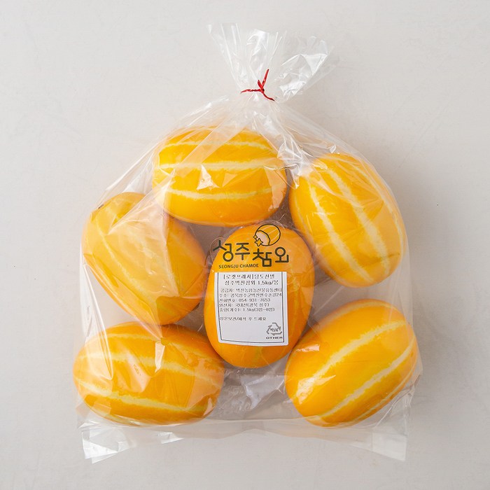 당도선별 성주 벽진참외, 1.5kg, 1봉 대표 이미지 - 참외 추천