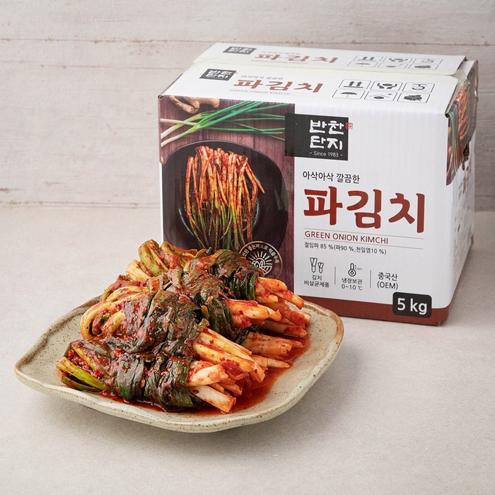 반찬단지 파김치, 5kg, 1개 대표 이미지 - 낙지 볶음 추천
