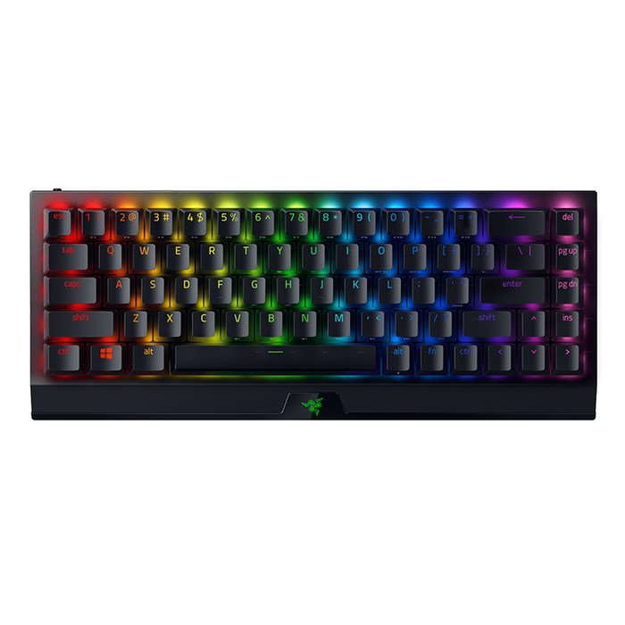 Razer Blackwidow V3 Mini HyperSpeed KR 무선키보드, 혼합색상, RZ03-0389(1800-R3K1), 텐키리스 대표 이미지 - 레이저 rz03 추천