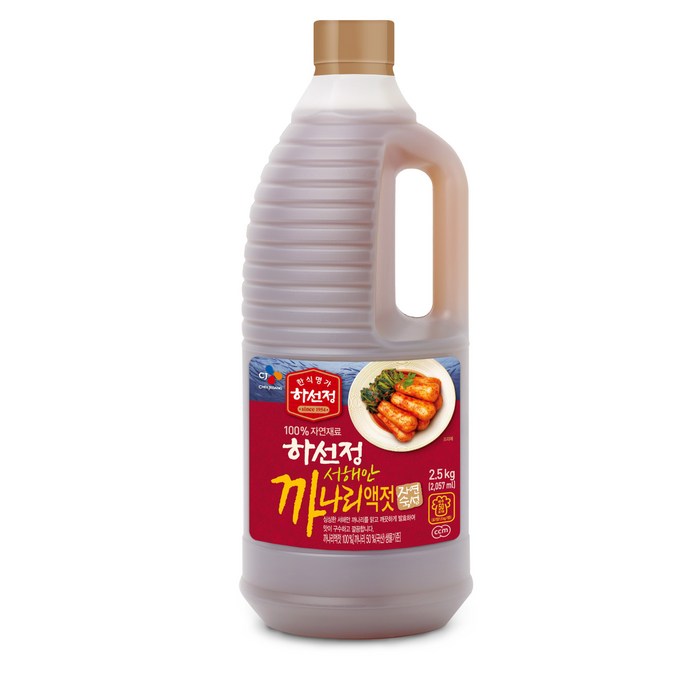 하선정까나리액젓, 2.5kg, 1개 대표 이미지 - 까나리액젓 추천