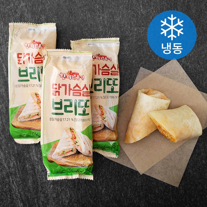 한끼의품격 닭가슴살 브리또 (냉동), 180g, 3팩 대표 이미지 - 냉동 브리또 추천